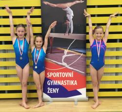 Naše gymnastky na MČR!